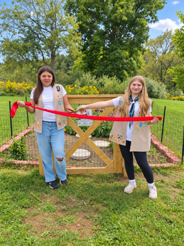 Girl Scouts earn Silver Award
